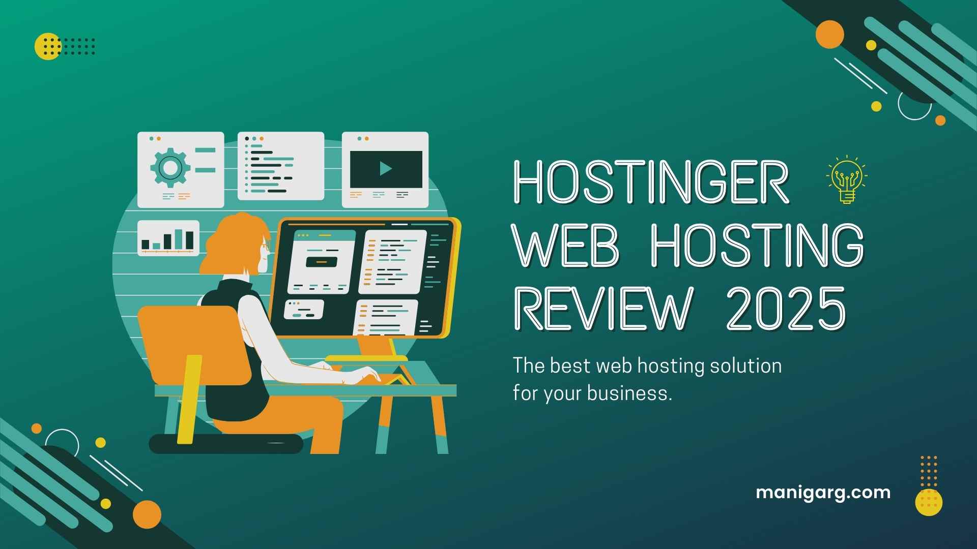 Hostinger. Web Hosting Review 2025